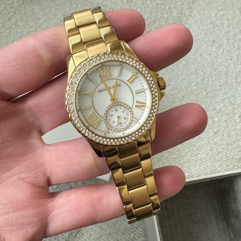 Michael kors watch!! Brand new!! Gold, stone - Picture 2 of 6